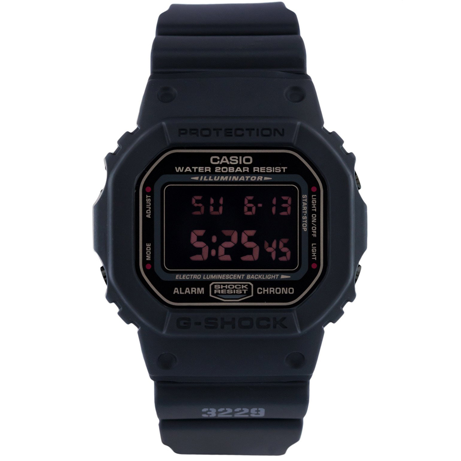 Đồng hồ nam dây nhựa Casio G-Shock chính hãng DW-5600MS-1DR