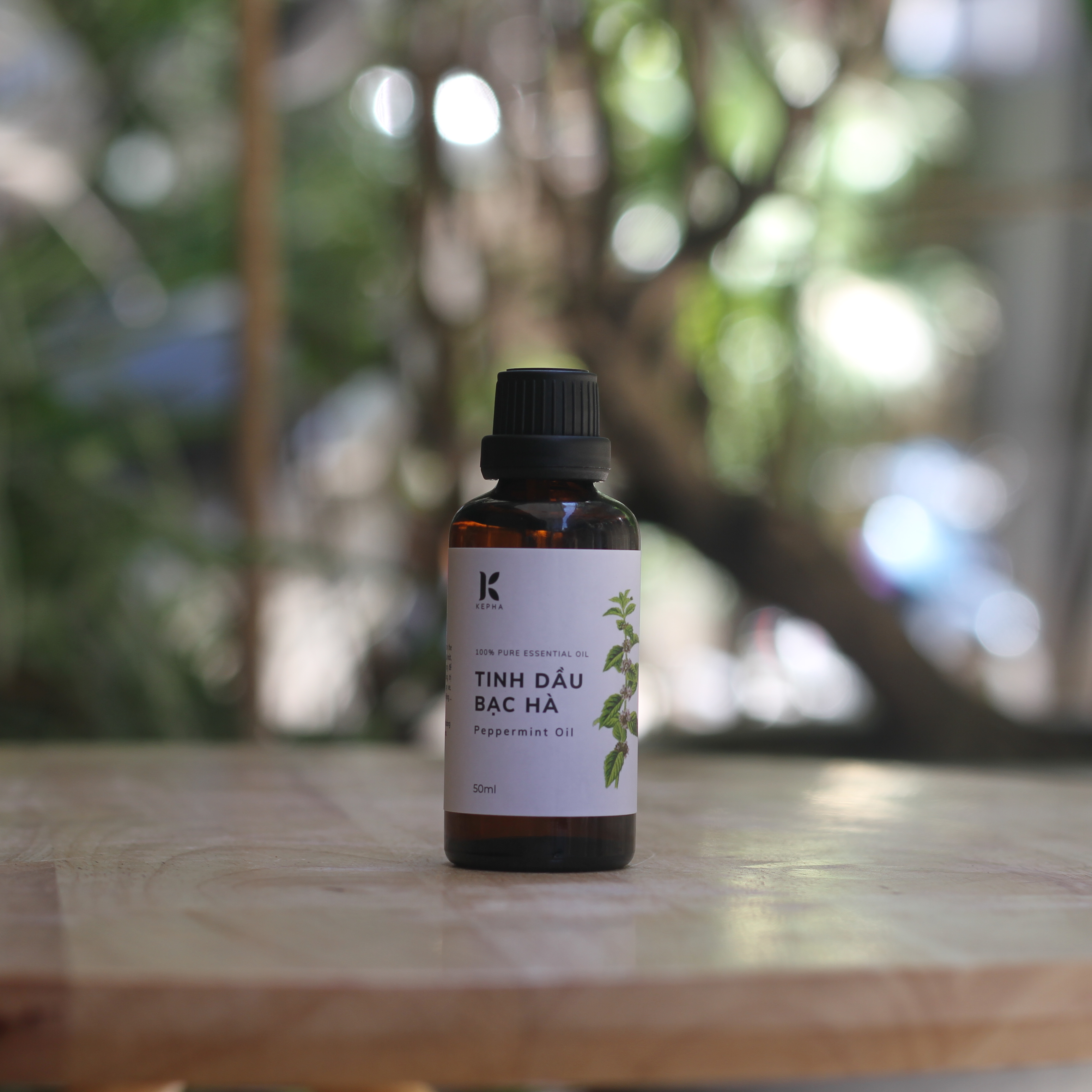 Tinh dầu Bạc Hà Peppermint Kepha 50ml - Nhập khẩu trực tiếp Ấn Độ - Đuổi chuột hiệu quả