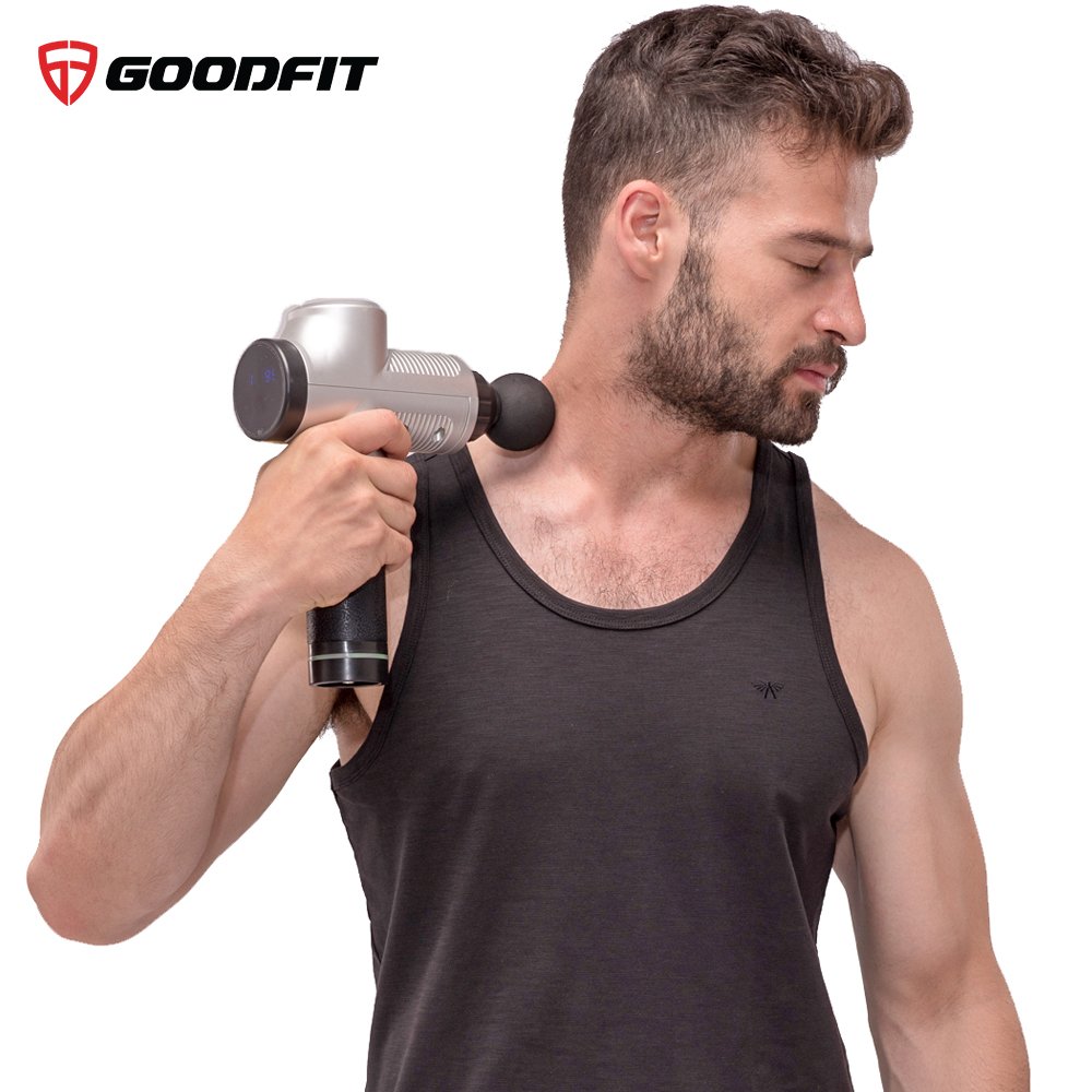 Máy mát xa cầm tay Massage Gun chính hãng GoodFit GF211MG