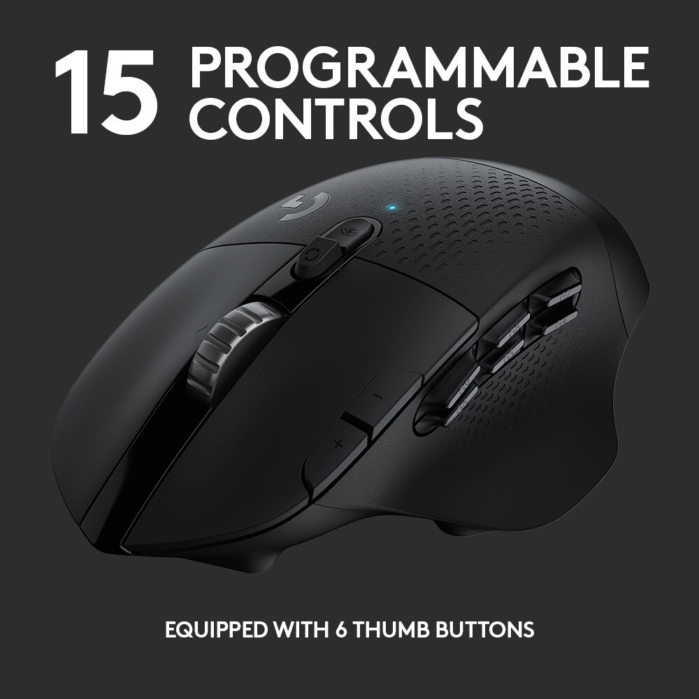 Chuột game không dây Lightspeed Logitech G604 - Hàng chính hãng