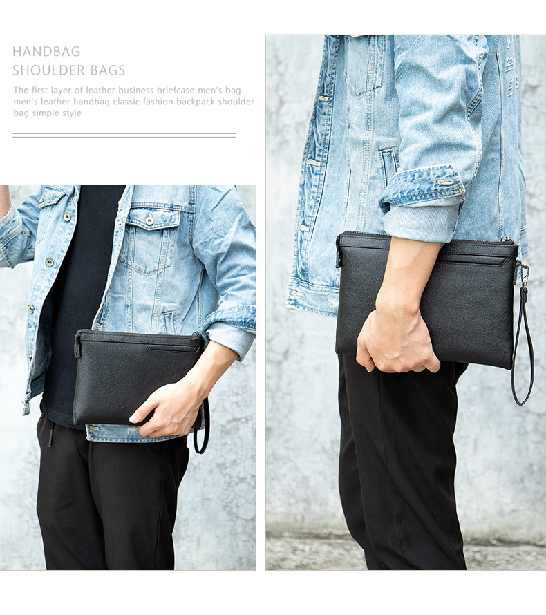Clutch cầm tay nam cao cấp BHM8697