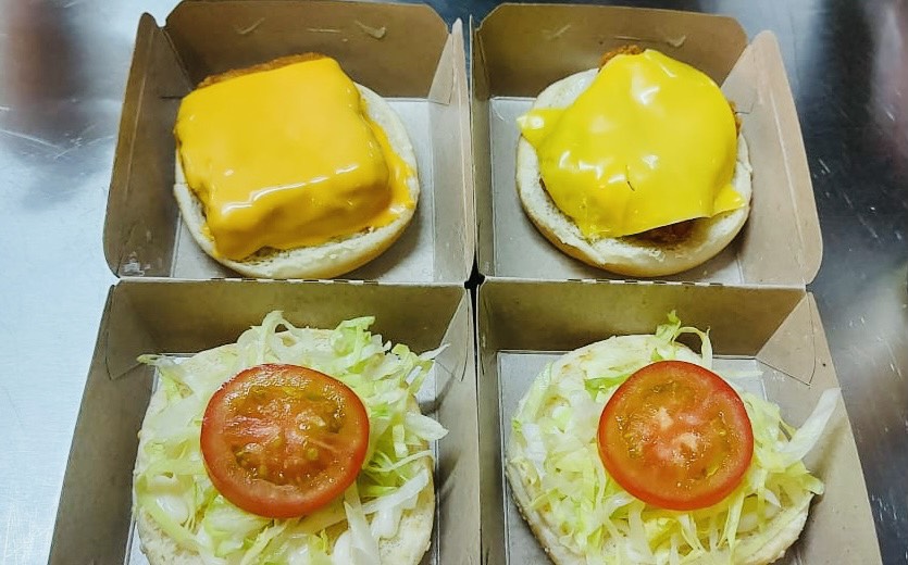 100 Hộp Giấy Đựng Burger (Kraft)