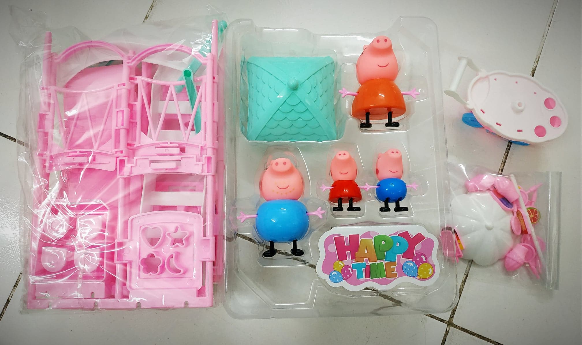 Bộ lắp ráp, xếp hình tổ hợp công viên giải trí Peppa Pig (mẫu ngẫu nhiên)