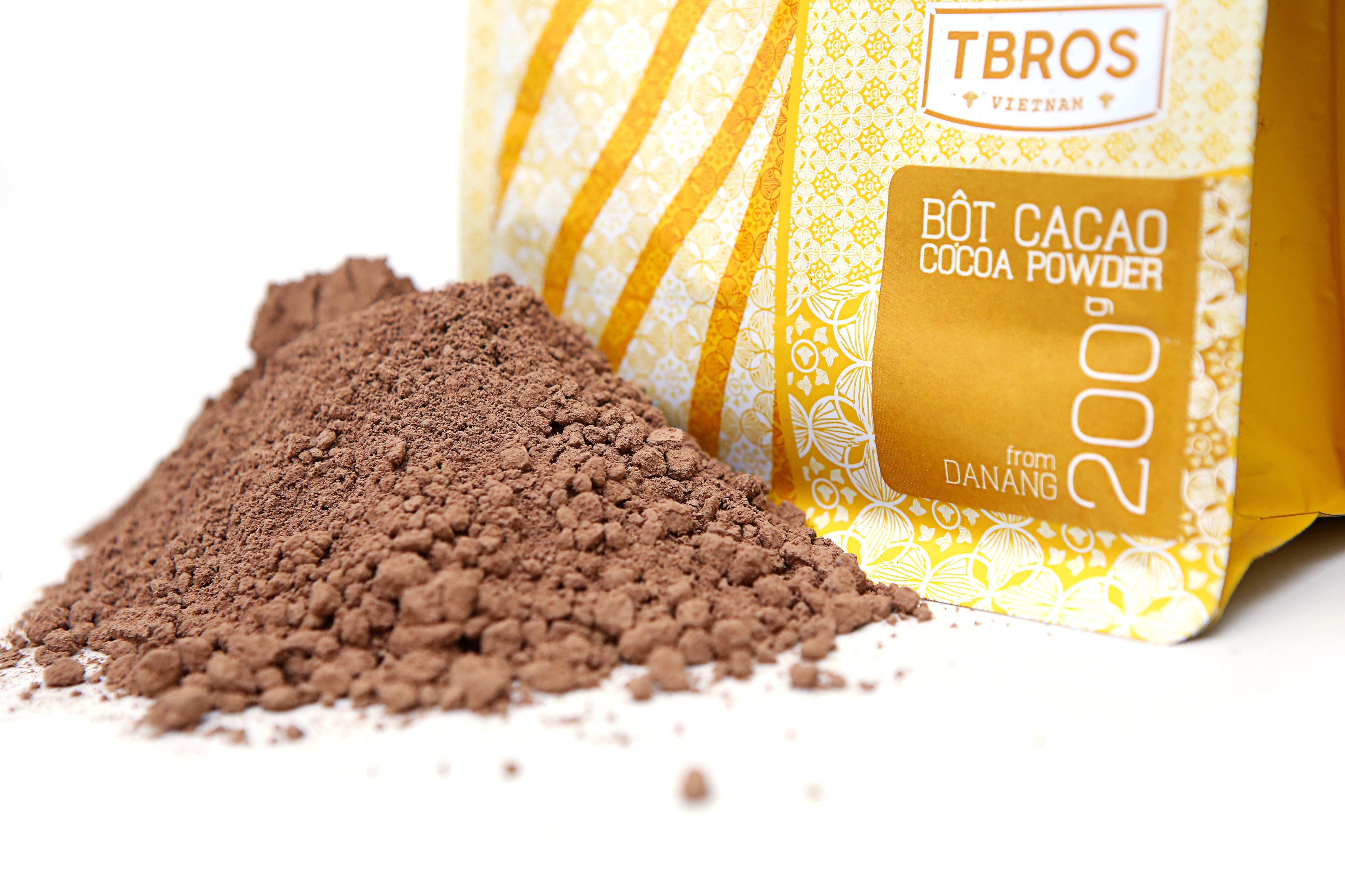 Bột Cacao Nguyên Chất Cao Cấp TBROS 200gr