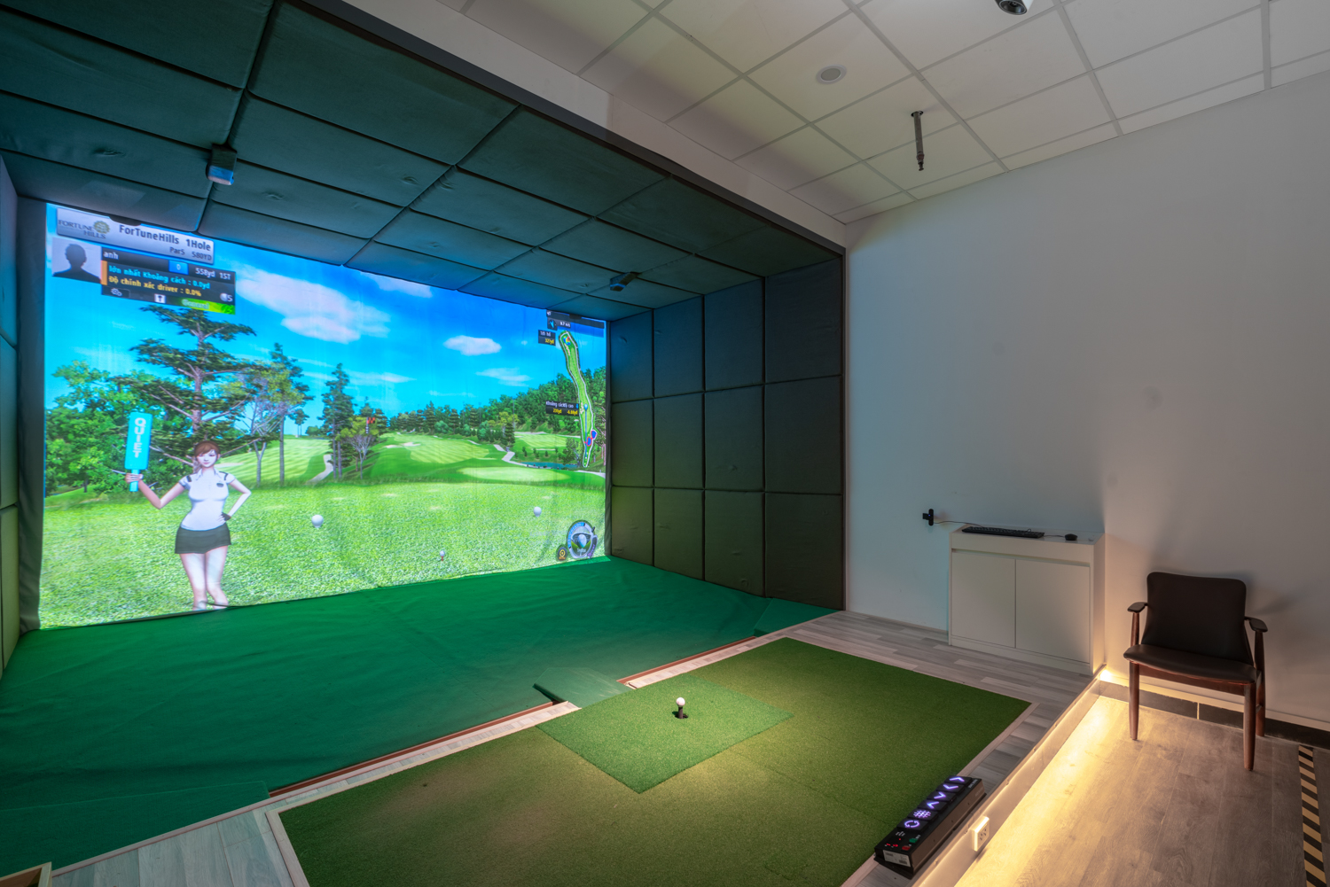 Combo tập Golf trong nhà - Golf Indoor