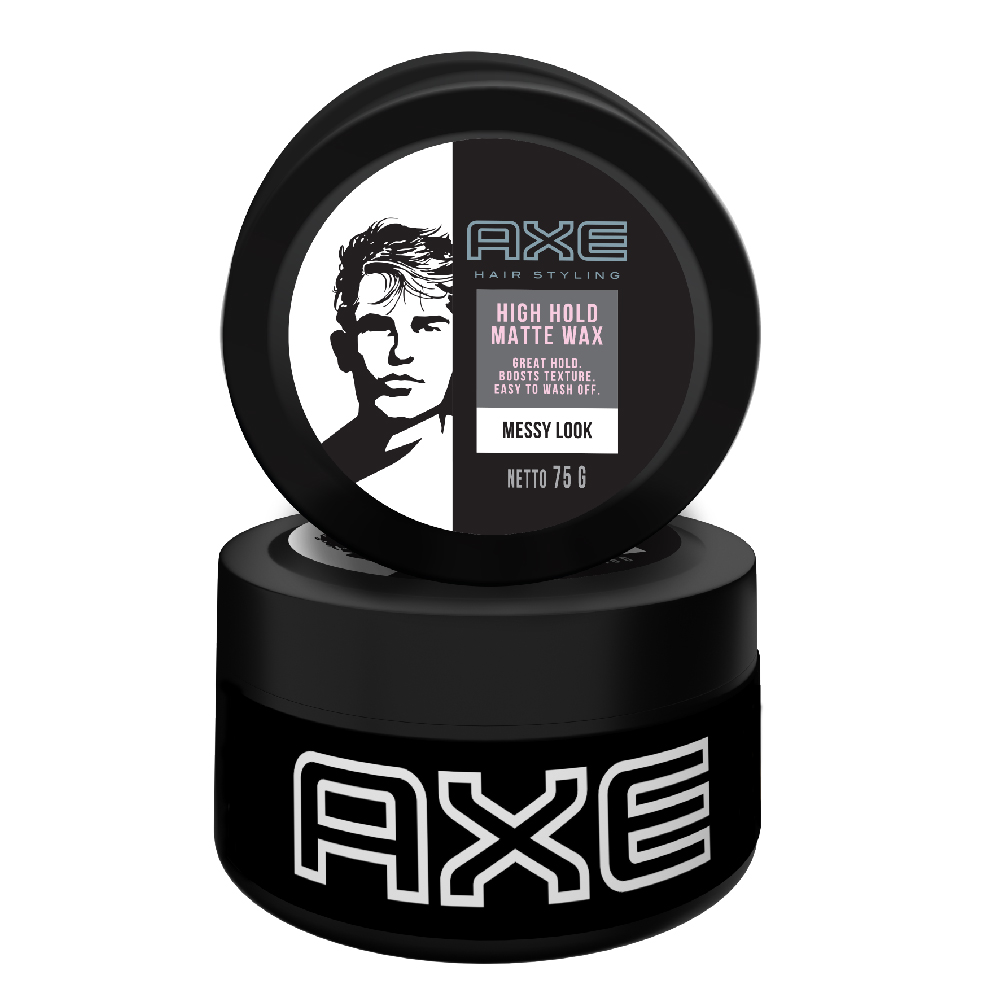 Wax tạo kiểu tóc AXE Messy Look giữ nếp tối ưu, bật tung khí chất dành cho nam, 75g