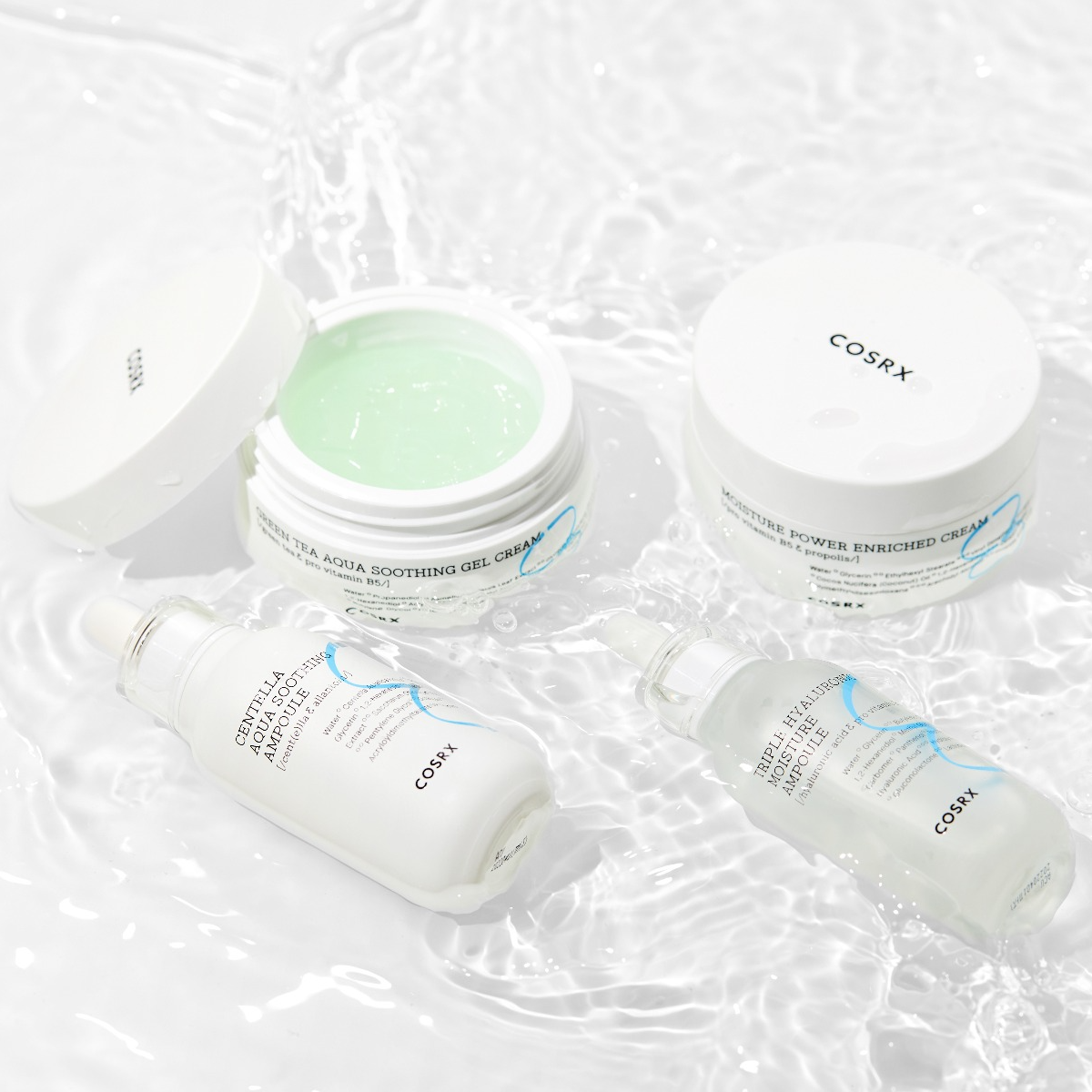 Tinh Chất Cấp Ẩm Hyaluronic Acid + B5 COSRX Hydrium Triple Hyaluronic Moisture Ampoule 40ml