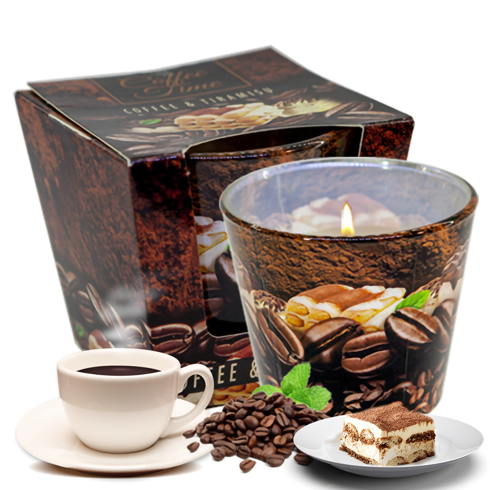 Ly nến thơm tinh dầu Bartek Coffee Time 115g QT024465 - cà phê tiramisu (giao mẫu ngẫu nhiên)