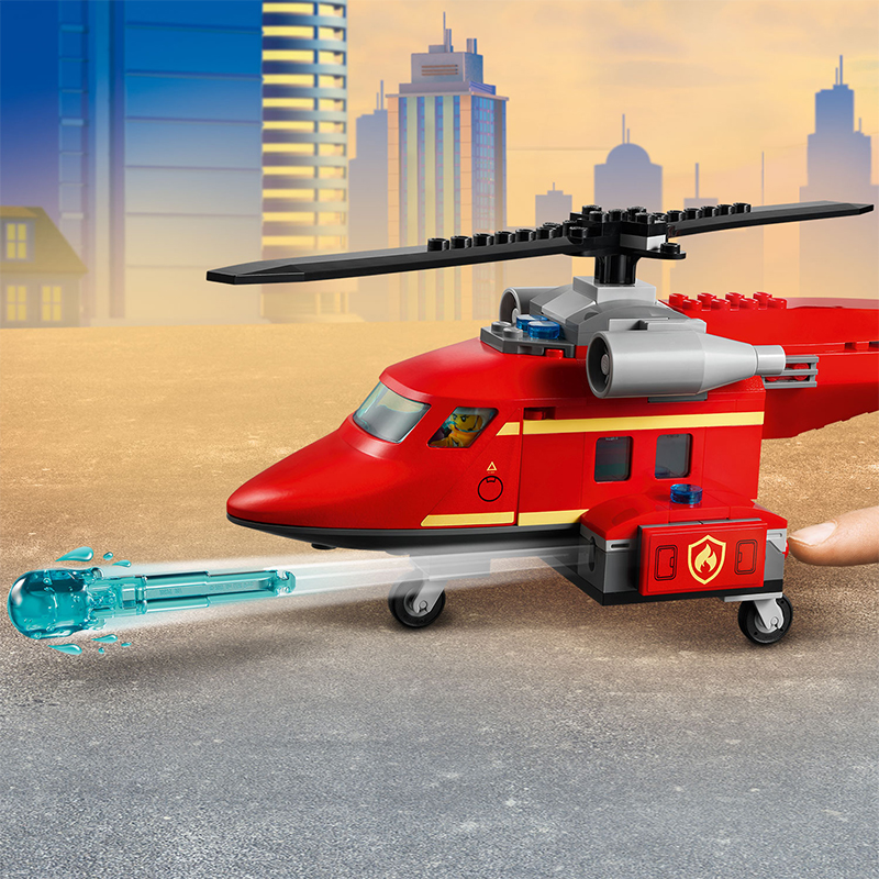 Đồ Chơi Lắp Ráp LEGO City Trực Thăng Cứu Hỏa 60281 Cho Bé Trên 5 Tuổi