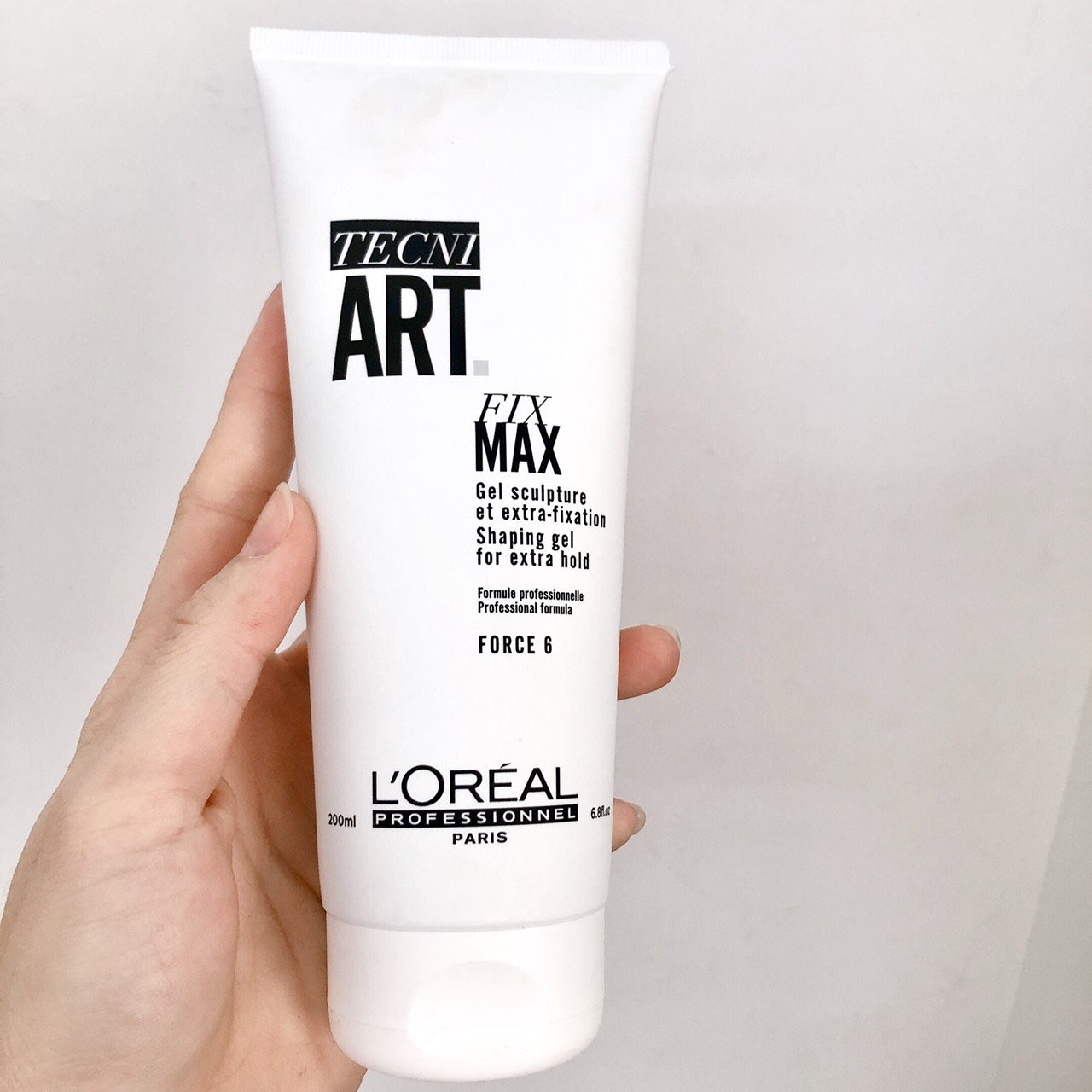 Hình ảnh Gel L’Oréal Tecni.Art Fix Max Force 6 Extra Hold định hình giữ nếp tóc siêu cứng 200ml