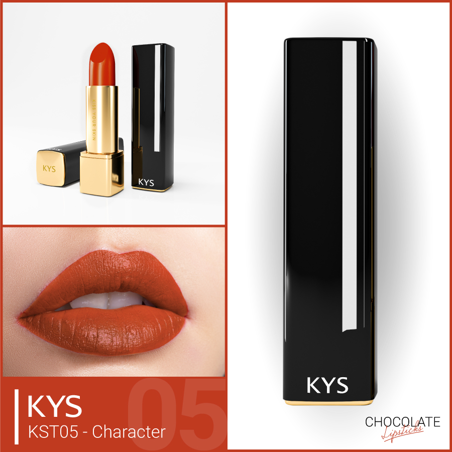 Son Chocolate Matte Lipstick KYS – CHARACTER CAM CHÁY