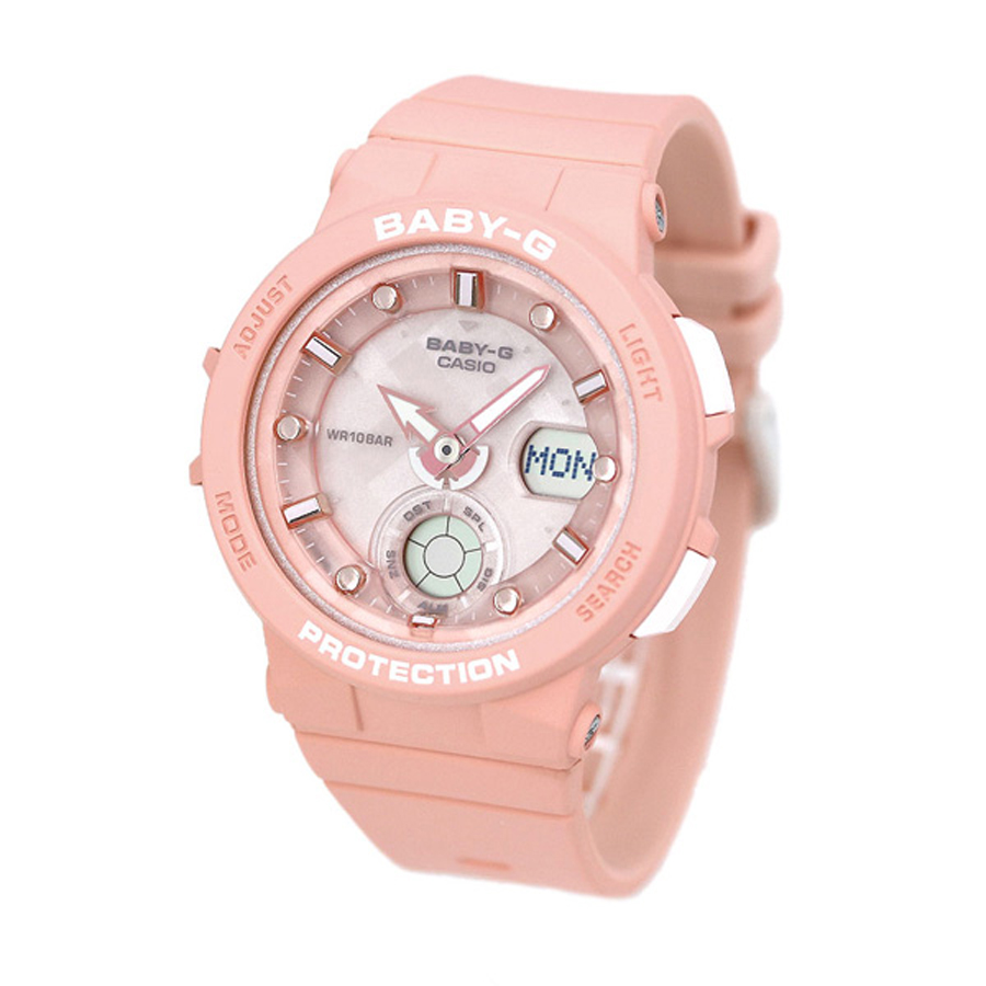 Đồng hồ nữ dây nhựa Casio Baby-G chính hãng BGA-250-4ADR