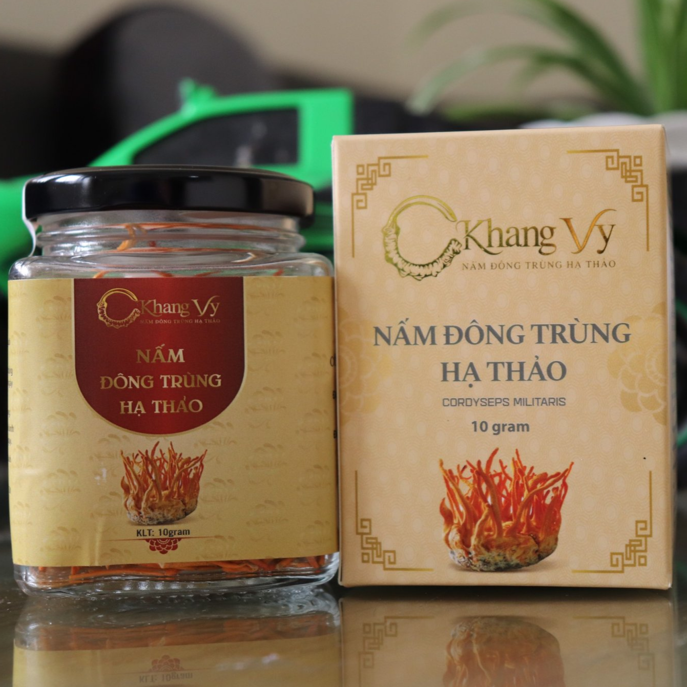 Đông Trùng Hạ Thảo sấy thăng hoa lạnh hũ 10g