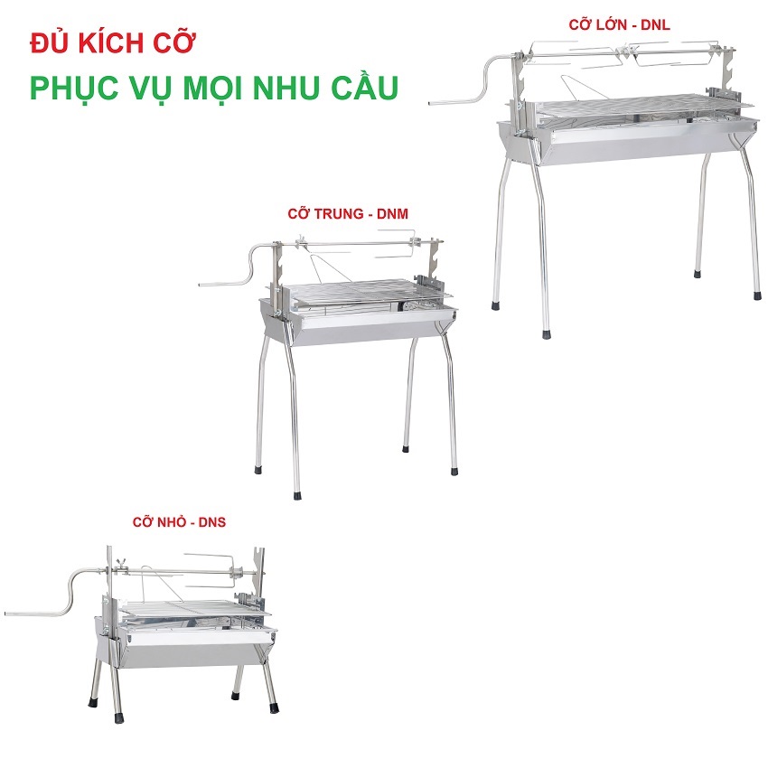 Bếp nướng than hoa đa năng TOPV: Nướng 2 trong 1, lò nướng than Inox bền sạch, lò quay vịt gia đình, bếp nướng than DNS