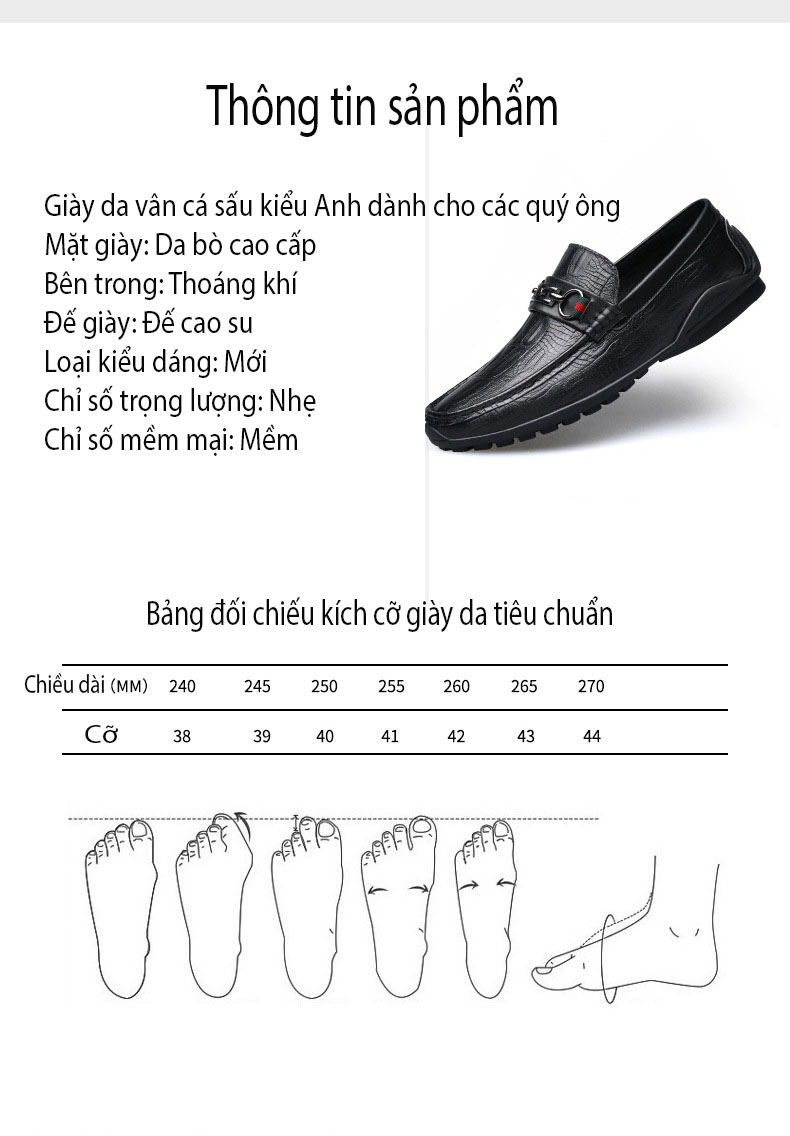 Giày lười nam da thật đẳng cấp thời trang-26134