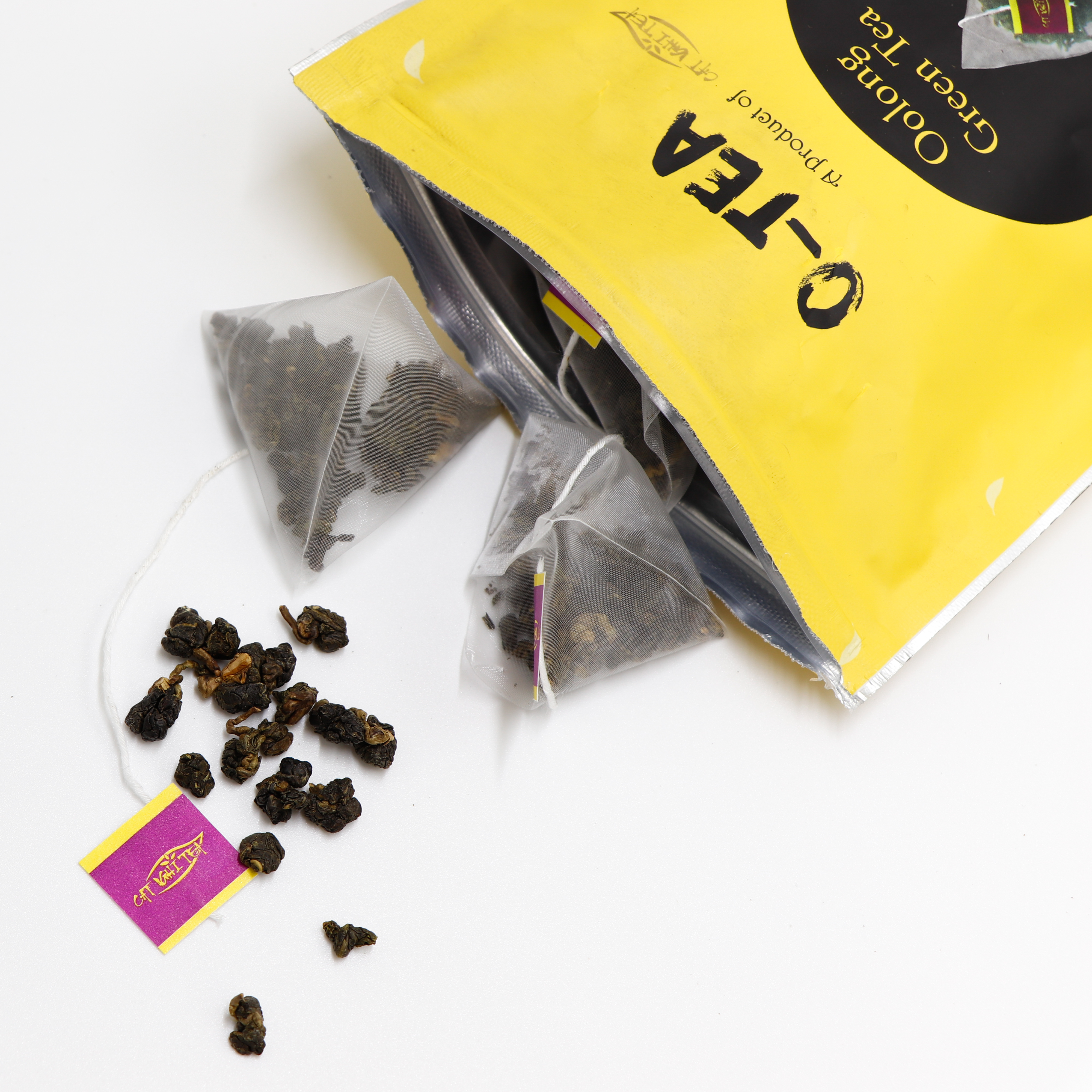 Trà Túi Lọc - Trà xanh Olong Cat Nghi Tea