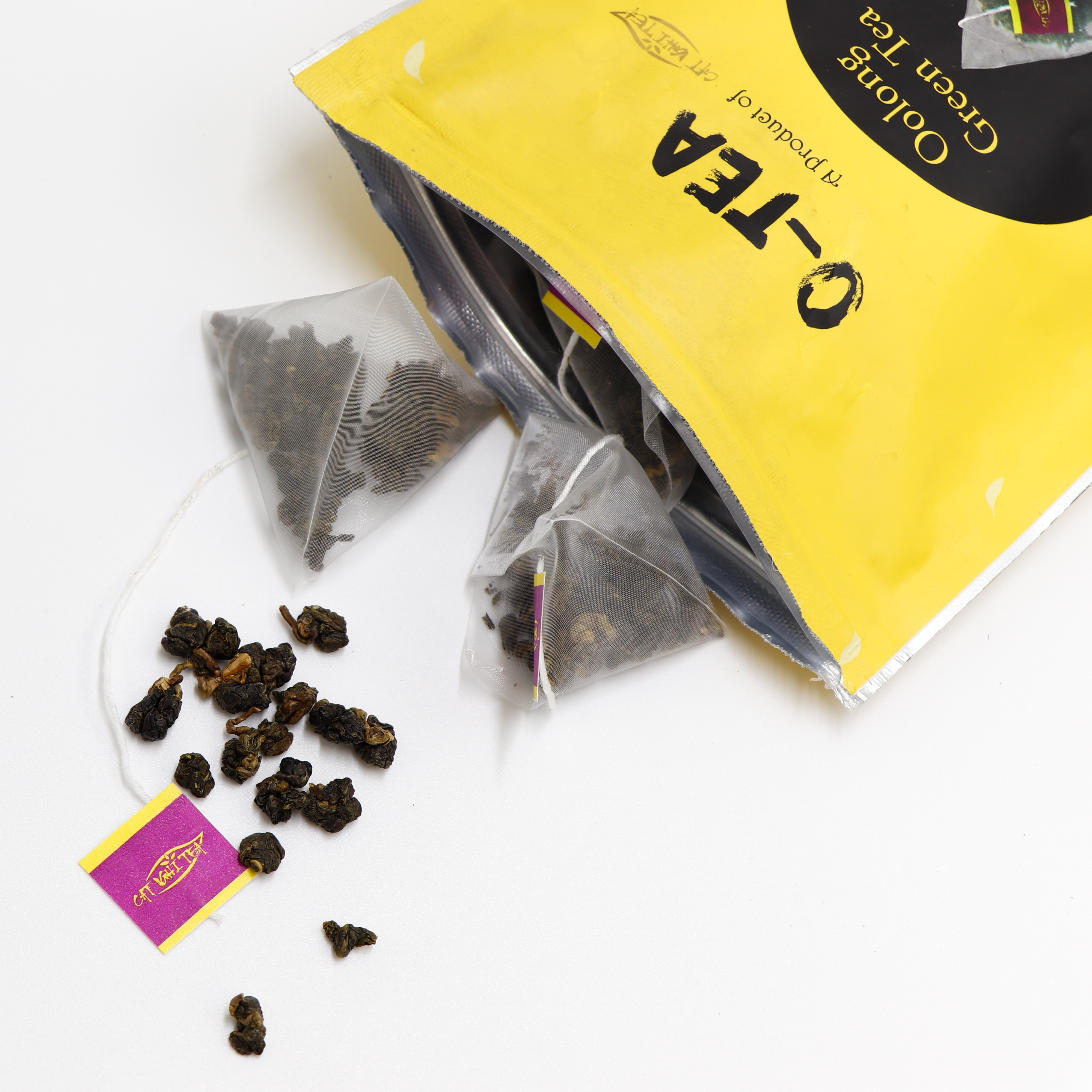 Trà Túi Lọc - Trà xanh Olong Cat Nghi Tea (60gr)