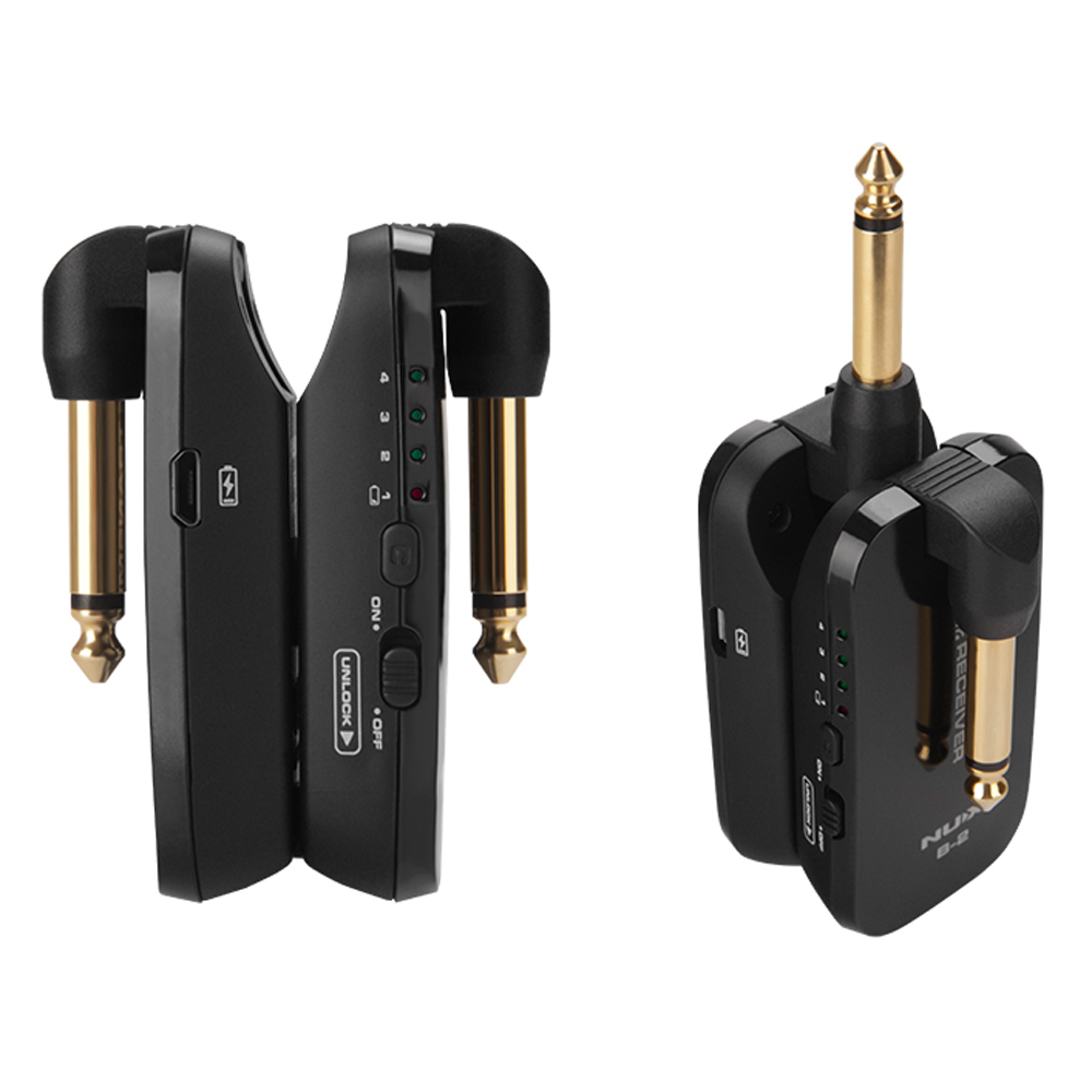 Bộ Thu Phát Tín Hiệu Không Dây Nux B2 - Wireless Guitar System 2.4GHz B-2 Pin sạc