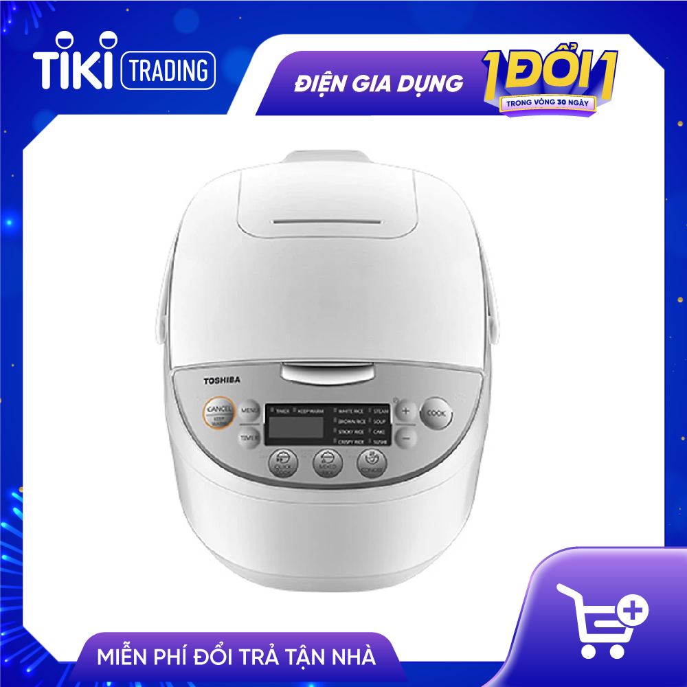 Nồi Cơm Điện Tử Toshiba RC-18DH2PV - Hàng chính hãng