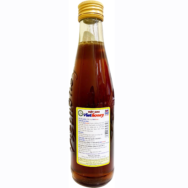 Mật ong Viethoney chai thủy tinh 300g