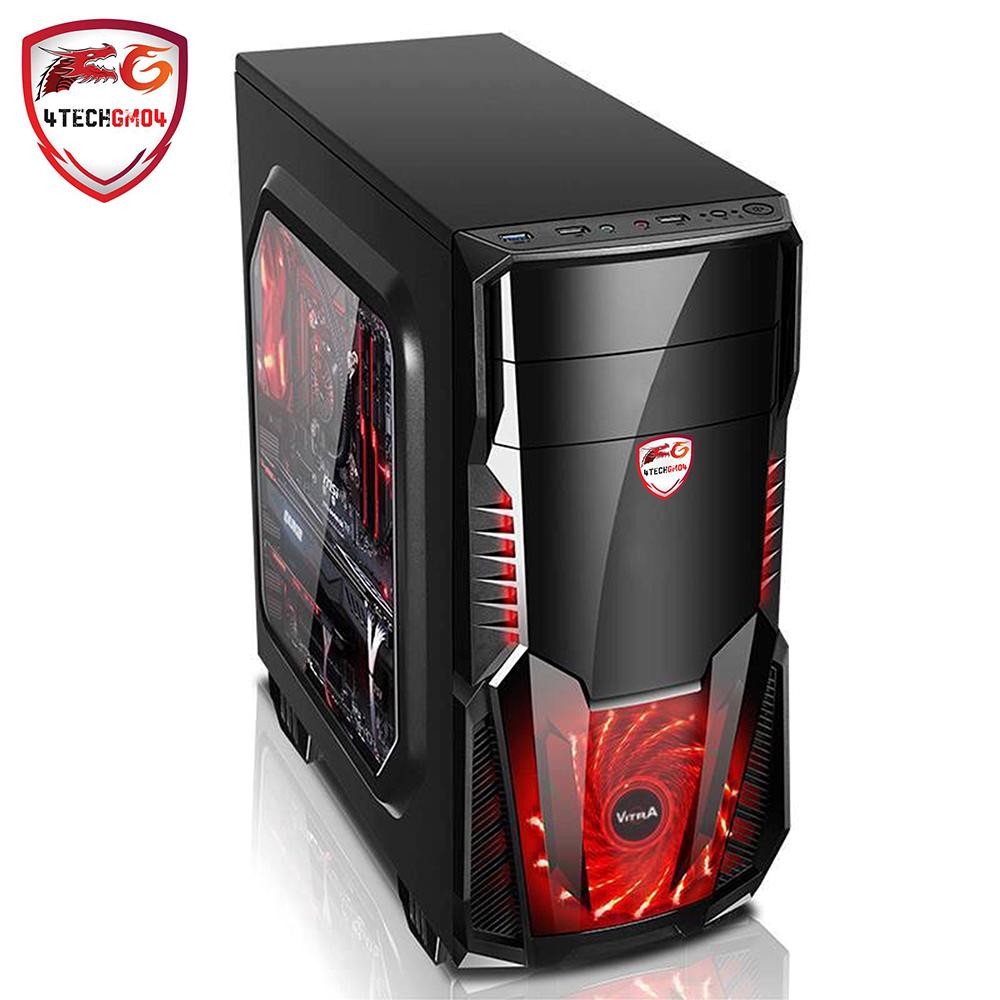 Máy tính chơi Game 4TechGM04 core i5, ram 8GB, hdd 500G, vga GTX1050 (chuyên GTA, Overwatch) - Hàng Chính Hãng.