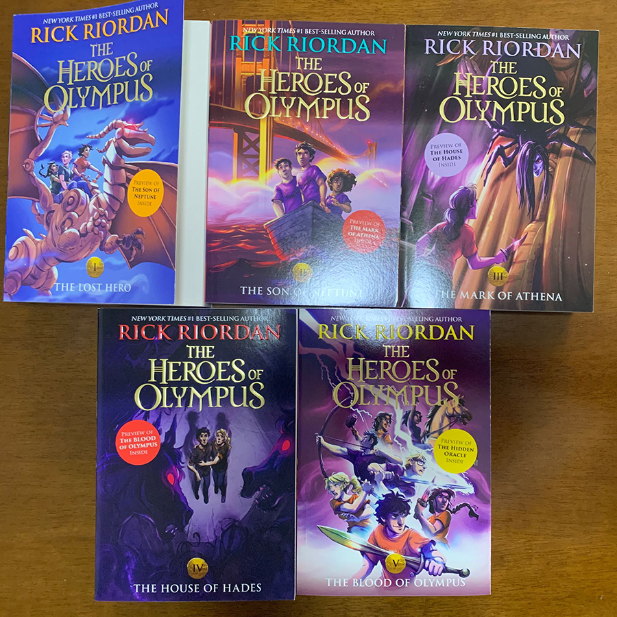 The Heroes Of Olympus Paperback Boxed Set