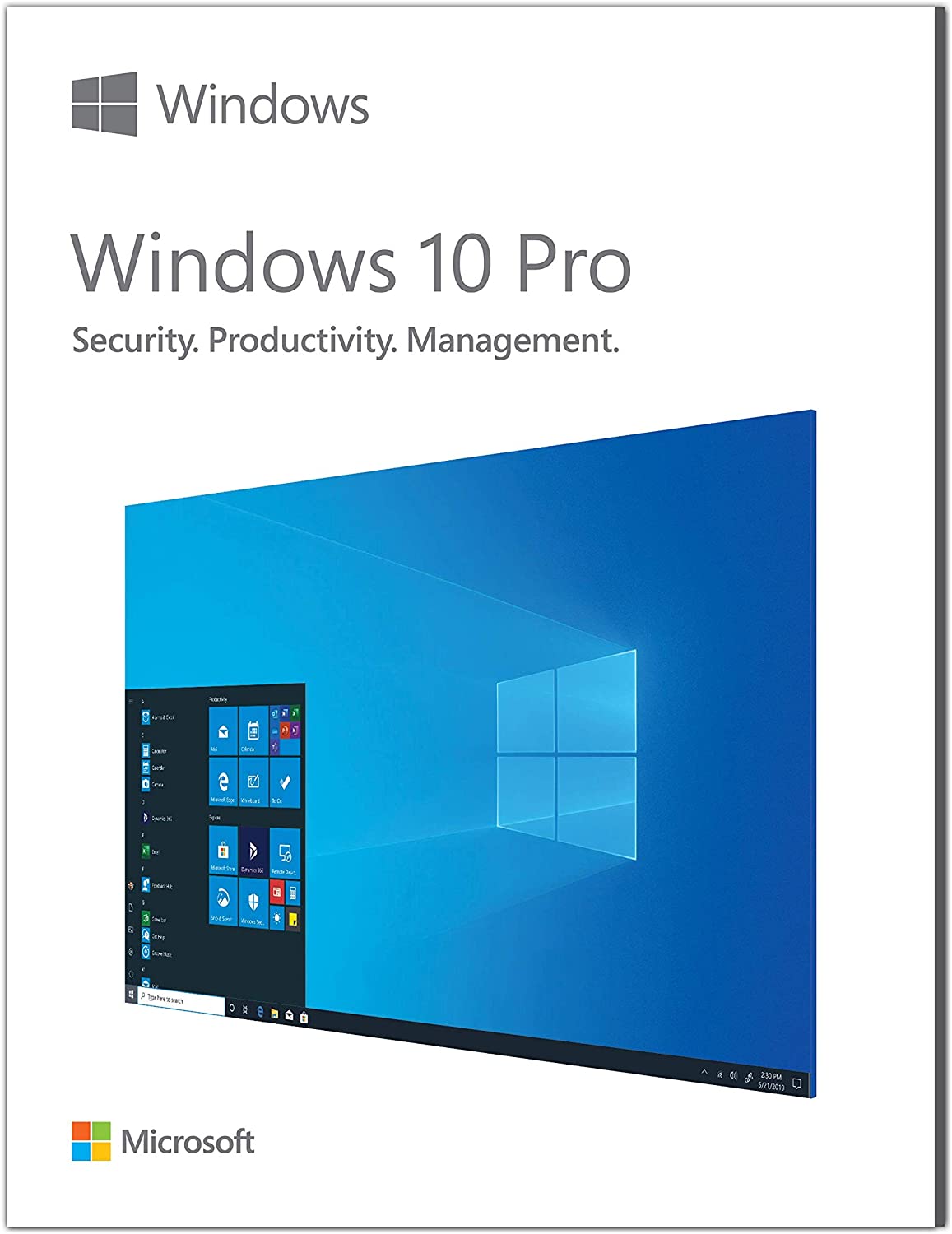 Phần Mềm Bản Quyền Microsoft Windows 10 Pro 3264 Bit Eng Intl Usb Rs Hav 00060 Hàng Chính 0296