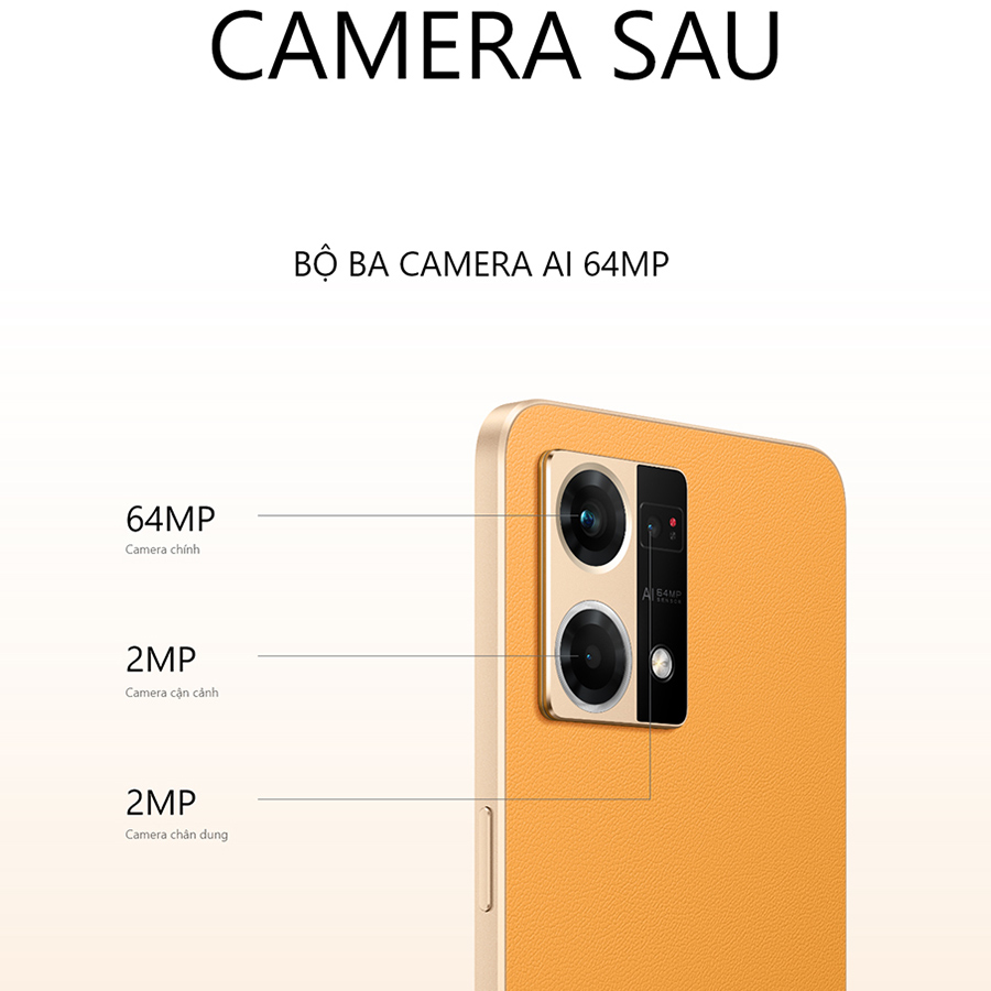 Điện Thoại Oppo Reno 7 4G  - Hàng Chính Hãng