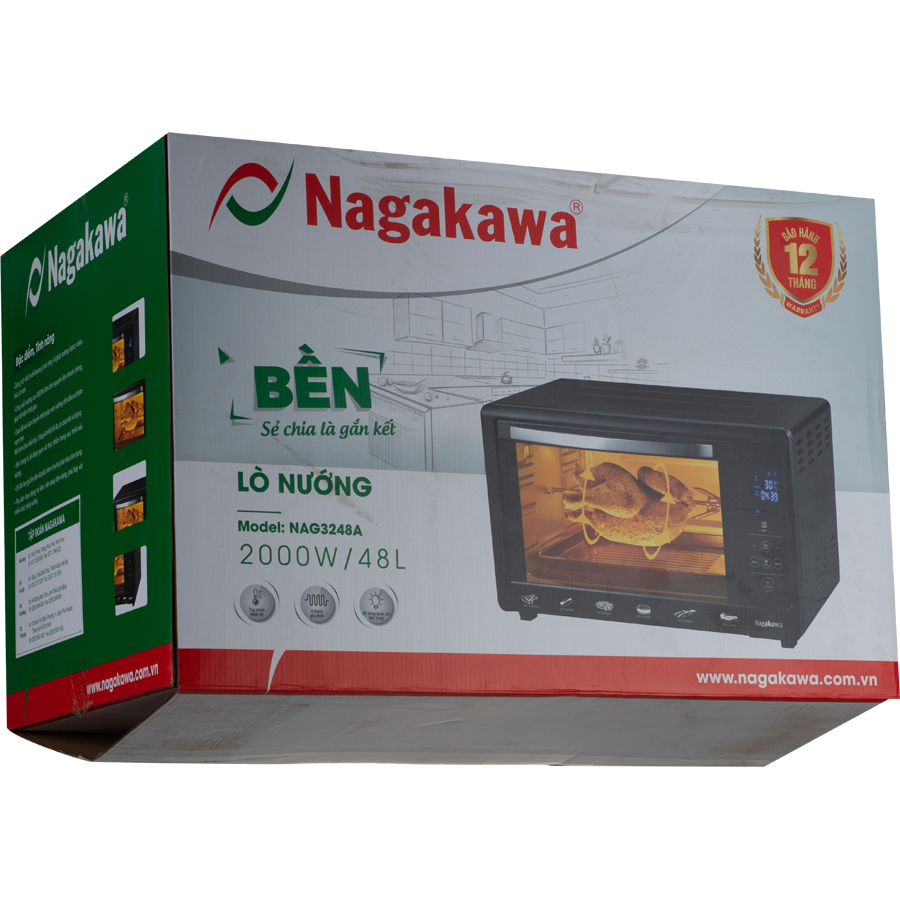 Lò Nướng Nagakawa NAG3248A 48L