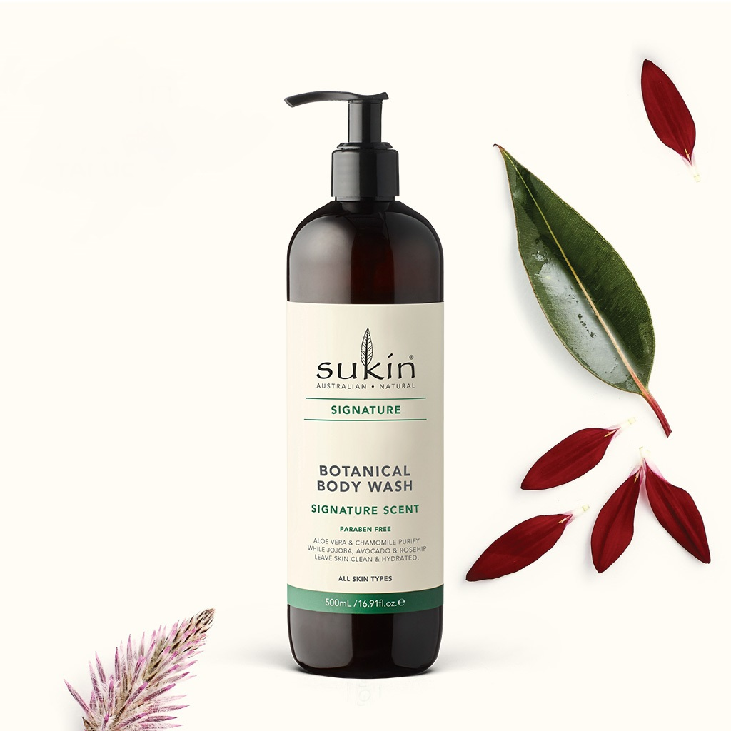 Sữa Tắm Thảo Dược Sukin Botanical Body Wash 500ml