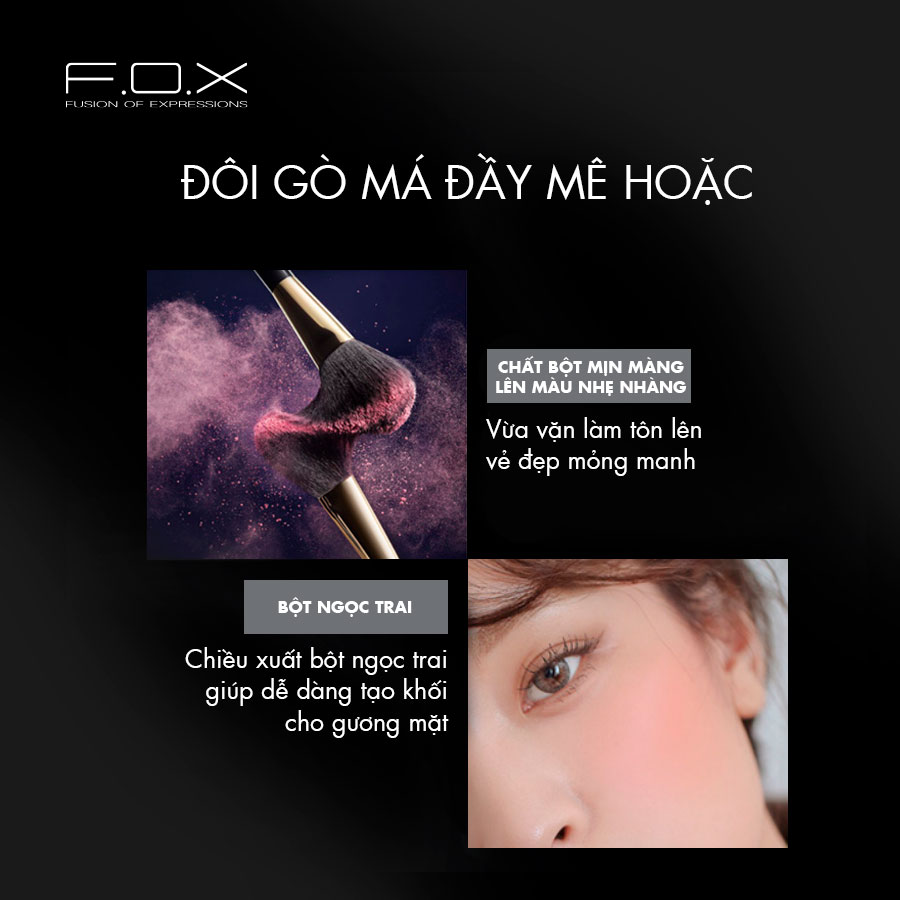 Phấn Má Hồng Tạo Khối FOX Stunning Blush 7g