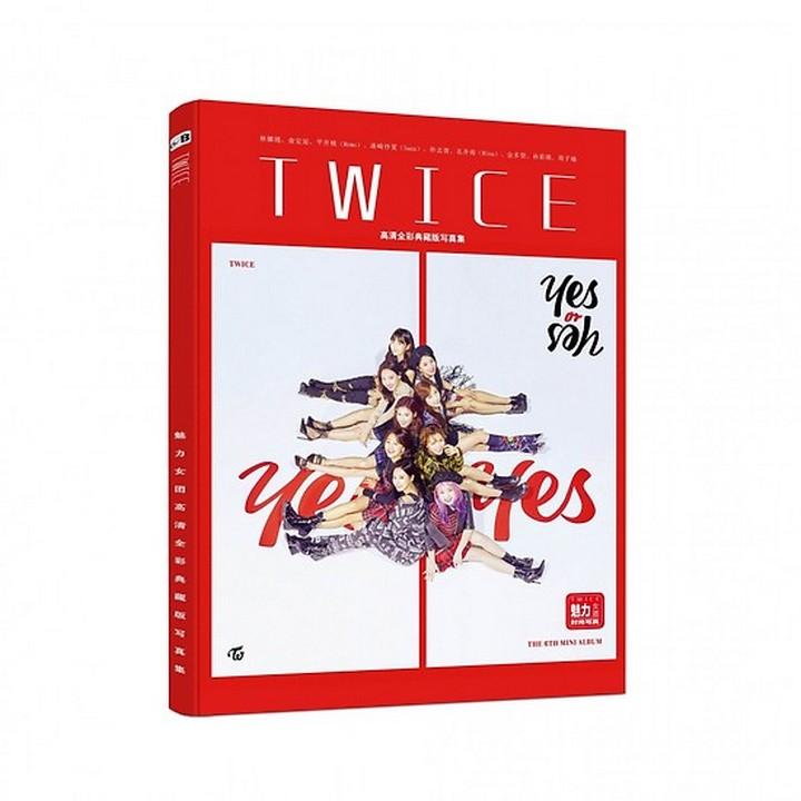 Combo photobook Twice Yes or yes tặng kèm thẻ bài album ảnh tặng kèm poster tập ảnh hình ảnh thần tượng nhóm nhạc idol hàn quốc tặng ảnh thiết kế vcone