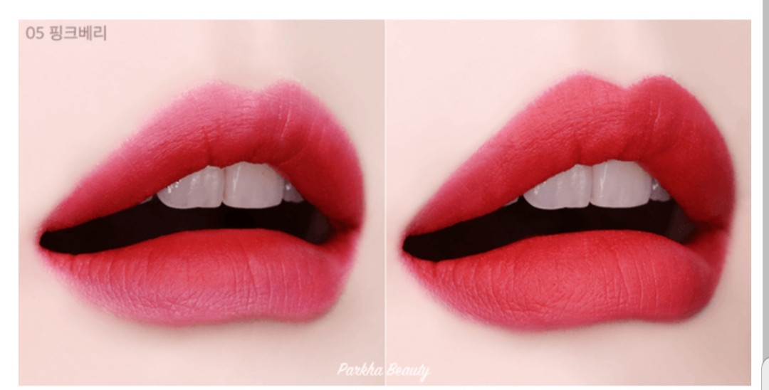 SON KEM LÌ TOUCH IN SOL PRETTY FILTER CHIFFON  VELVET LIP TINT MÀU 05