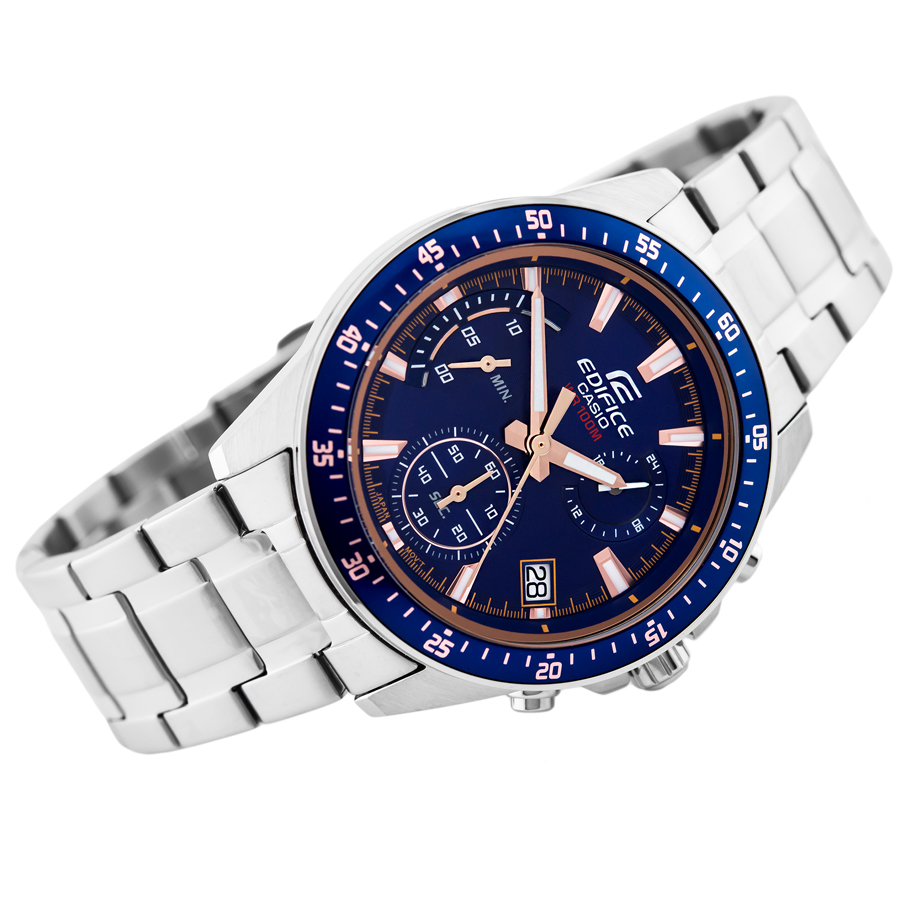 Đồng hồ nam dây kim loại Casio Edifice chính hãng EFV-540D-2AVUDF