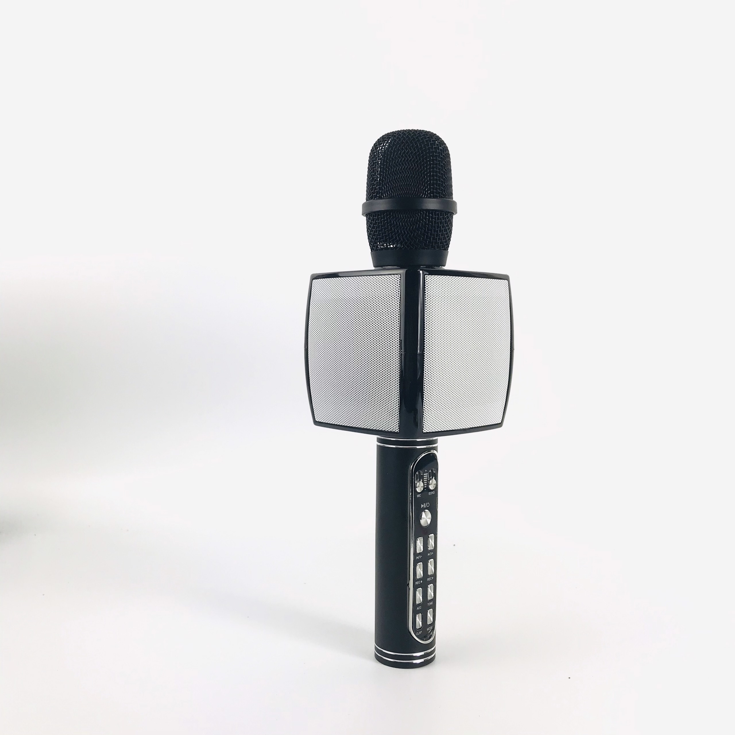 Micro Karaoke Bluetooth Kèm loa Bass GUTEK YS91 Bass Cực Ấm, Mic Bắt Giọng, Âm Bass Cực Hay, Gắn Usb, Thẻ Nhớ, Cổng 3.5 - Hàng chính hãng