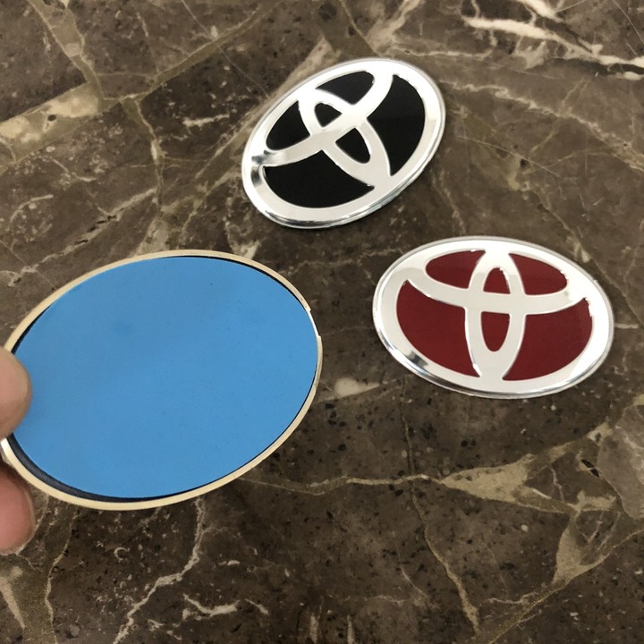 Logo biểu tượng vô lăng xe ô tô, xe hơi cao cấp dùng cho xe Toyota