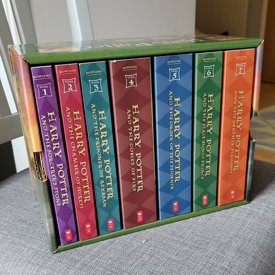 Harry Potter - Paperback Boxed Set : Books 1 - 7 (Scholastic US Version) (English Book)