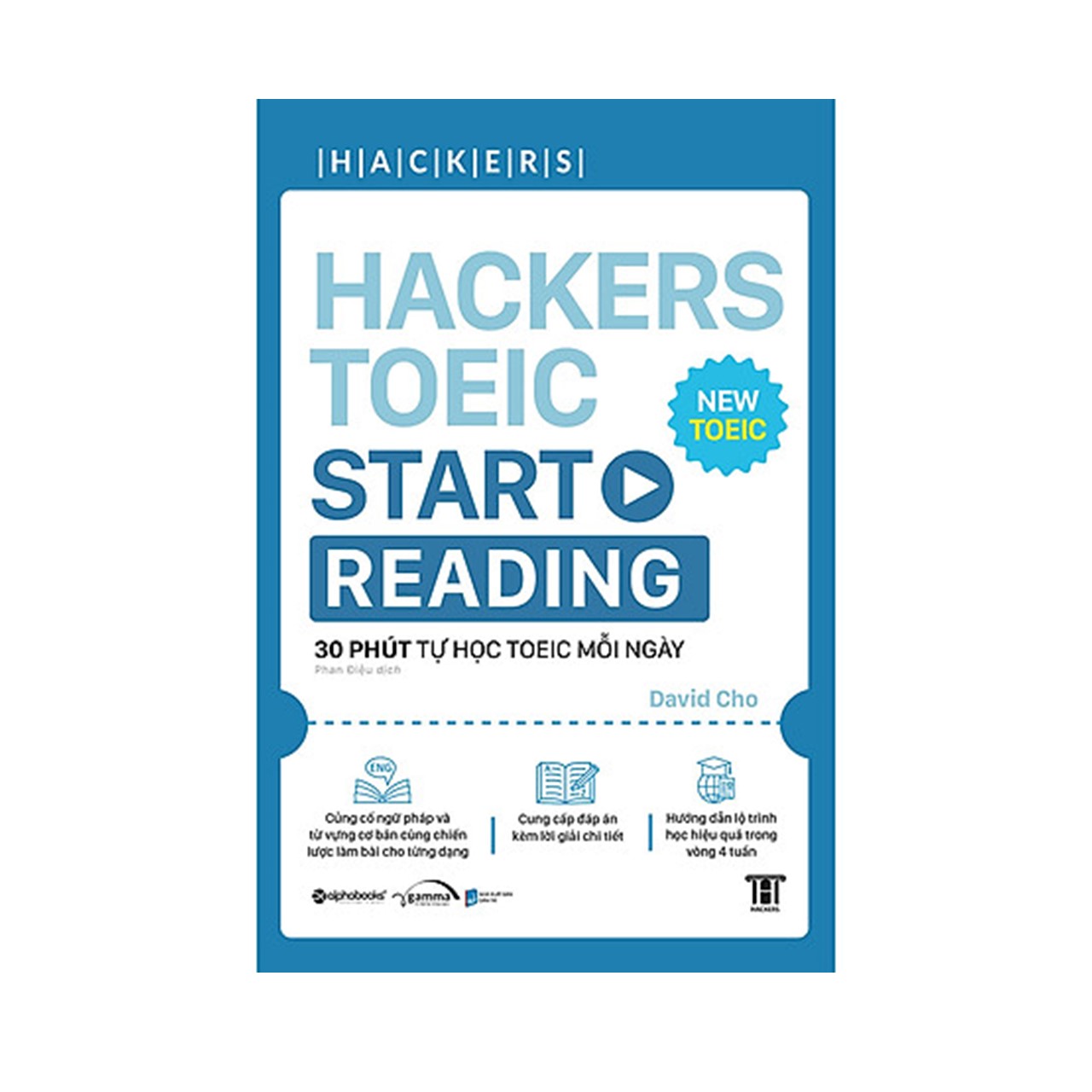 Combo Hackers TOEIC Bứt Phá Điểm Số: Hackers TOEIC Vocabulary + Hackers TOEIC Start Reading + Hackers TOEIC Start Listening 