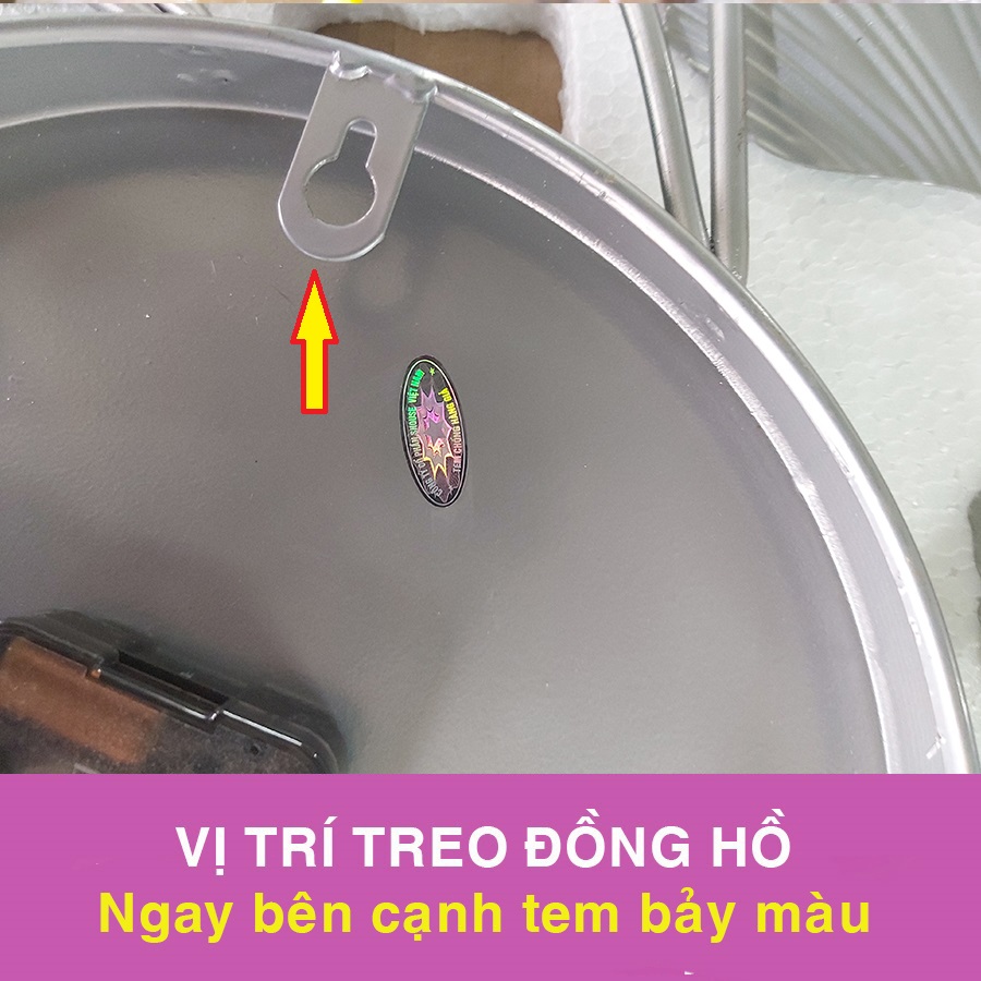 Đồng Hồ Treo Tường Đẹp DC888 (Kèm máy thay thế)