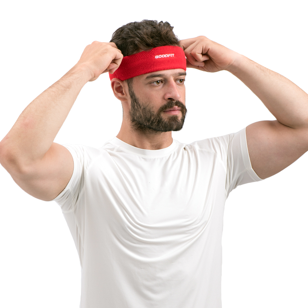 Hình ảnh Băng đô, băng trán thể thao headband thấm hút mồ hôi nam nữ GoodFit GF802SB