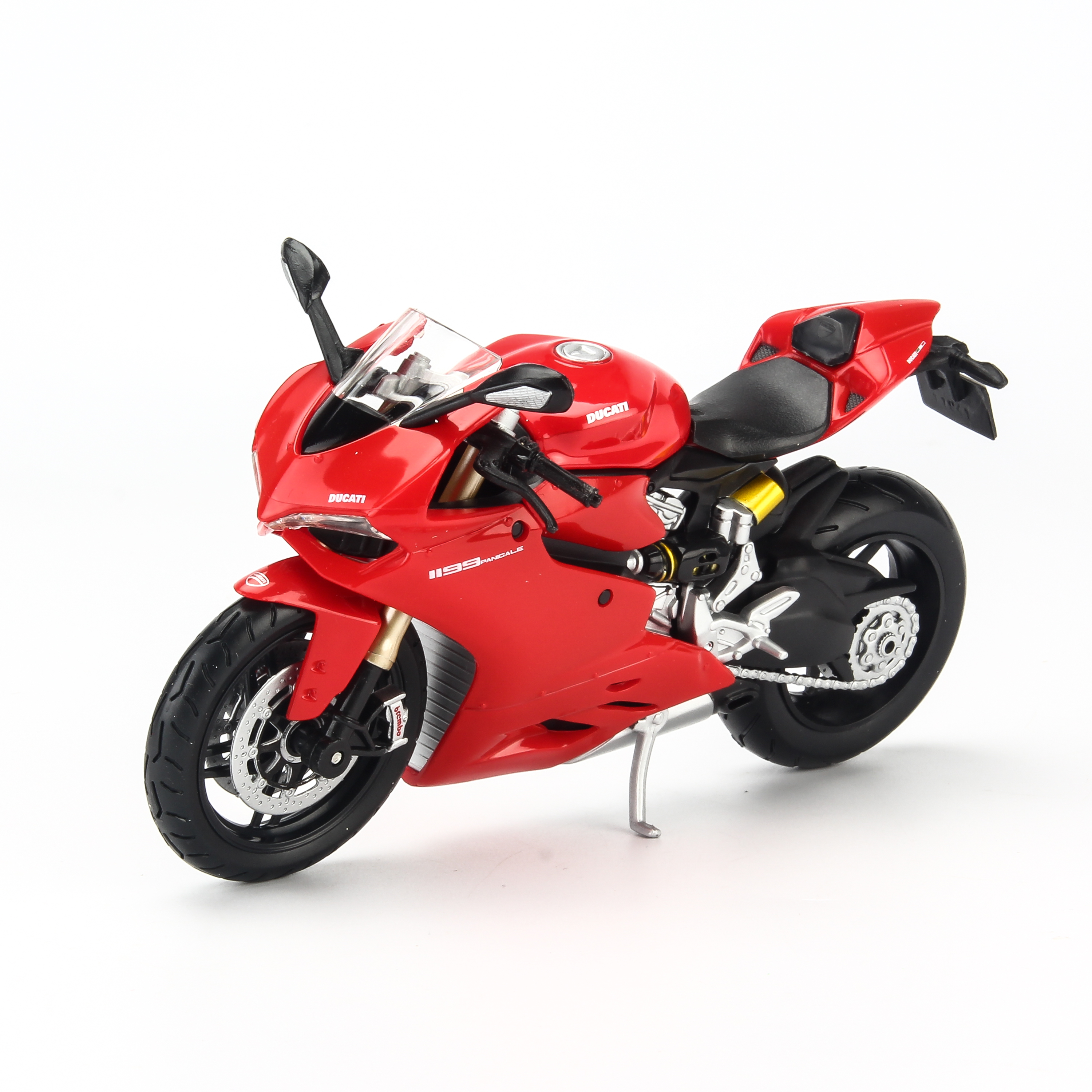 Mô Hình Xe Ducati 1199 Panigale Red 1:12 Maisto MH-31101(20-11108)