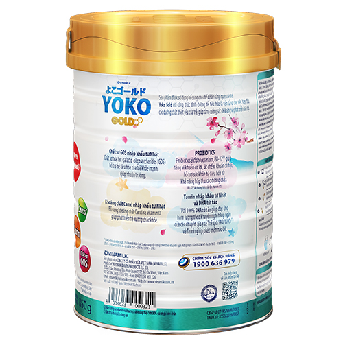 Sữa bột Vinamilk YOKOGOLD 3 850g (cho trẻ từ 2 - 6 tuổi)