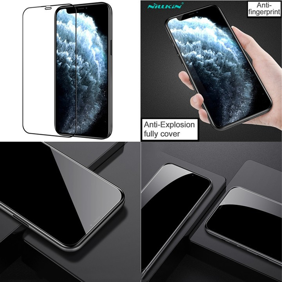 Kính cường lực Nillkin CP+ PRO 2.5D full màn hình 9H cho Iphone 12/12 Pro (6.1) - 12 Pro Max (6.7) - Hàng Chính Hãng