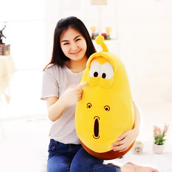 Gấu Bông Sâu Larva Vàng (60 Cm) Gb04