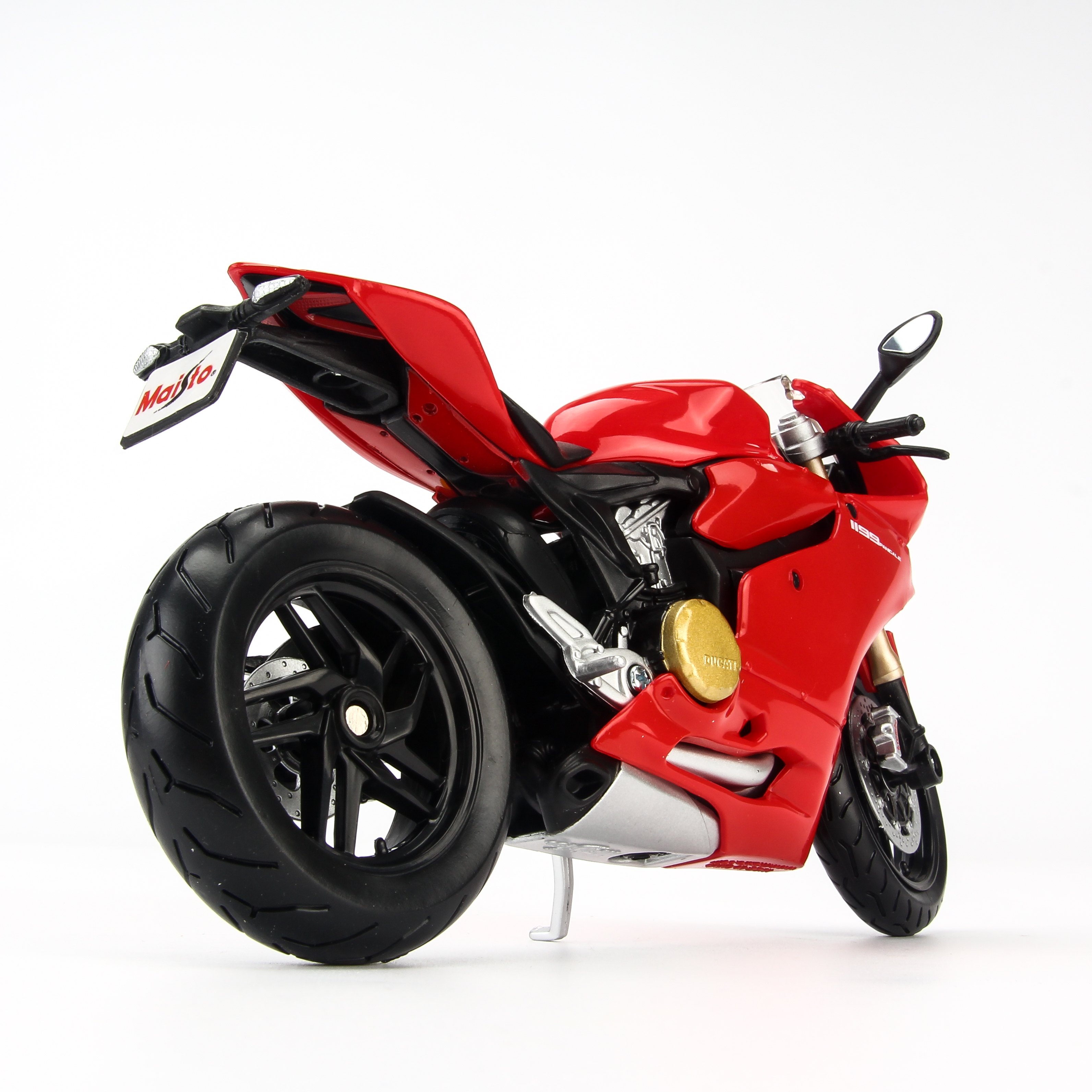 Mô Hình Xe Ducati 1199 Panigale Red 1:12 Maisto MH-31101(20-11108)