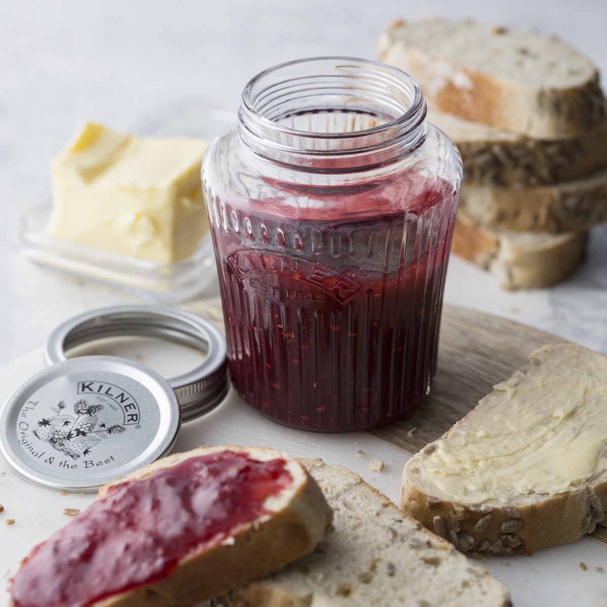 Hủ thủy tinh Vintage Kilner 1L