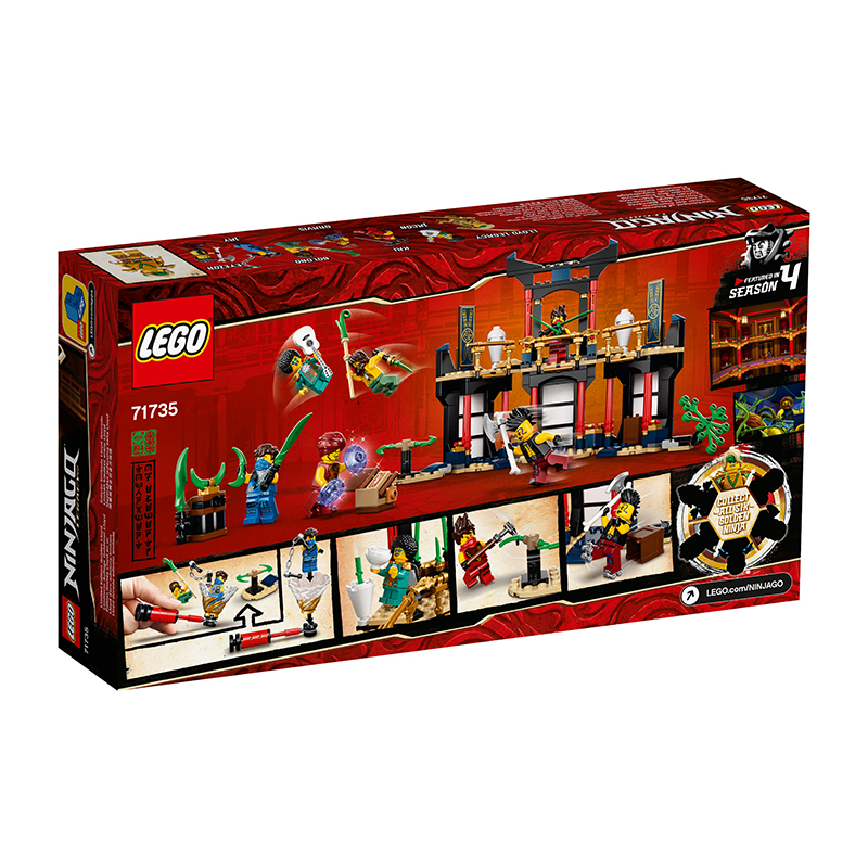 Đồ chơi LEGO Ninjago Giải Đấu Của Những Bậc Thầy 71735