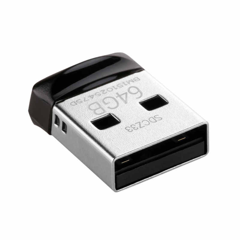 USB 2.0 SANDISK  Cruzer Fit 64GB  - Hàng nhập khẩu