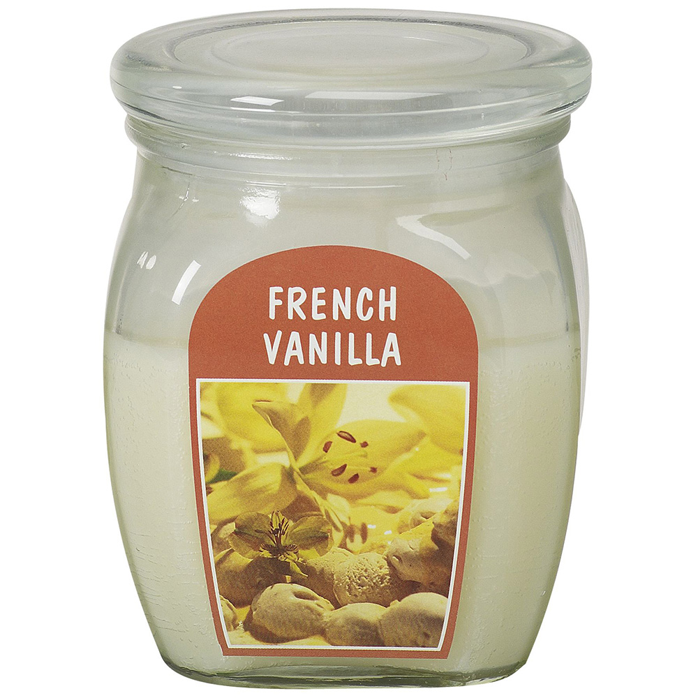 Hũ nến thơm tinh dầu Bolsius French Vanilla 305g QT024364 - hương hoa vani