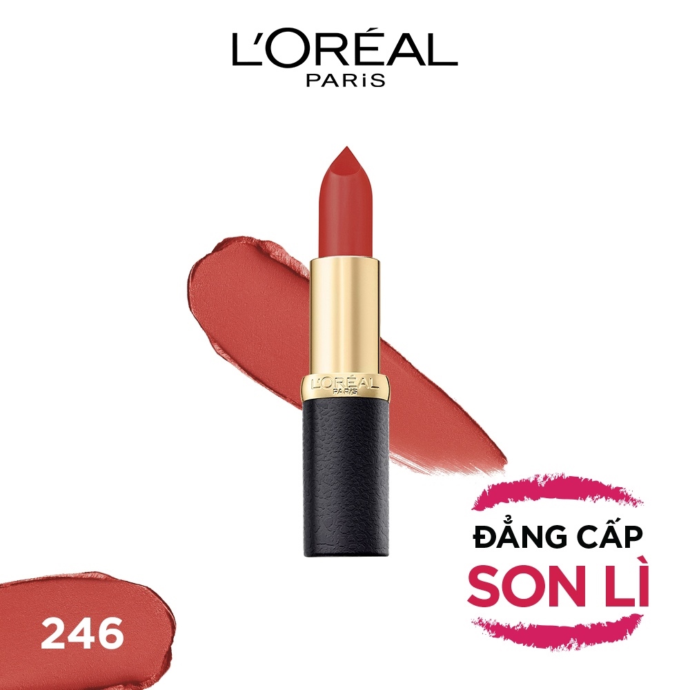 Son lì mịn môi L'Oreal Paris Color Riche Matte 3.7g